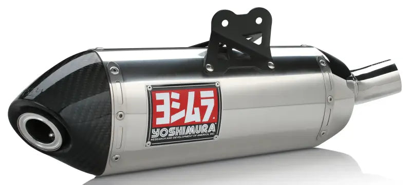 YOSHIMURA Exhaust Race Rs 4 Full Sys Ss Ss Cf for Powersports