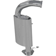 Shiny metal exhaust silencer quiet S D for smooth and silent engine performance