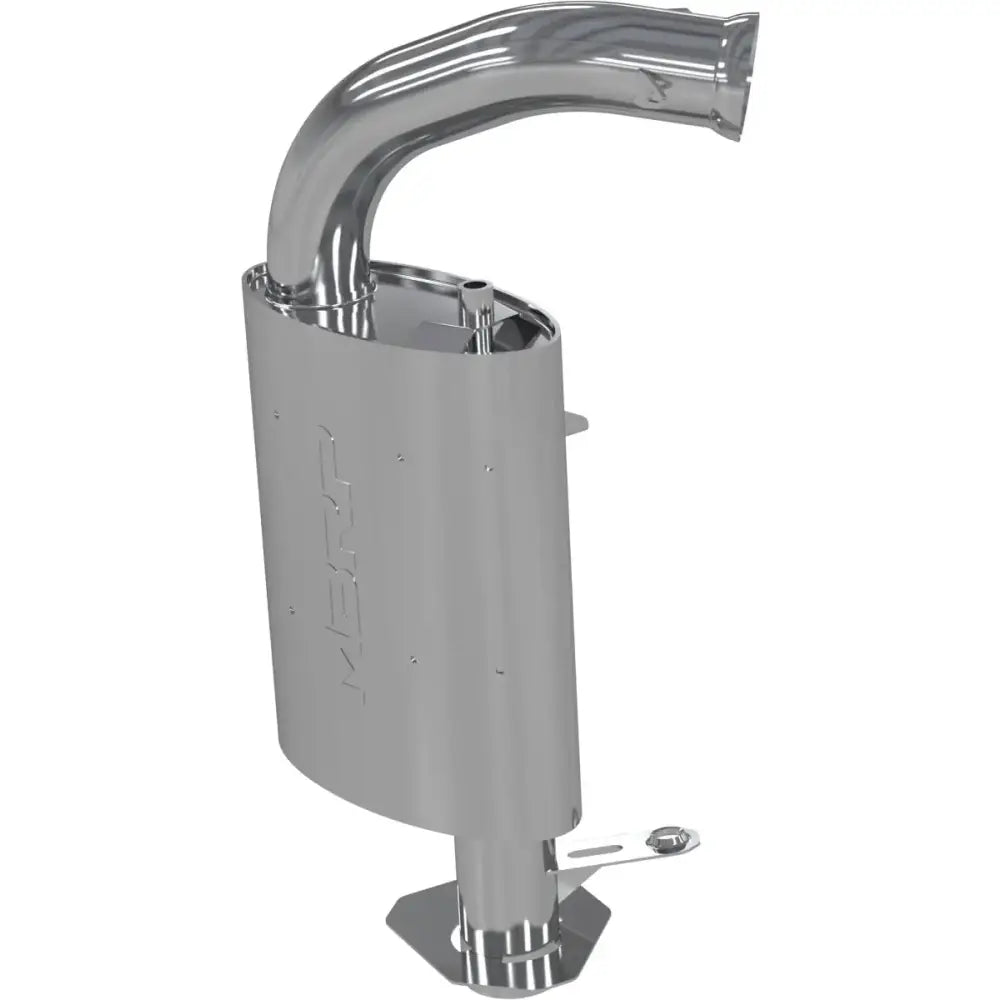 Shiny metal exhaust silencer quiet S D for smooth and silent engine performance