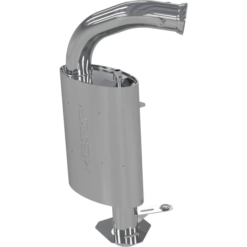 Shiny metal exhaust silencer quiet S D for smooth and silent engine performance