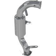 Shiny metal exhaust silencer race component for Exhaust Silencer Race S D Camaro