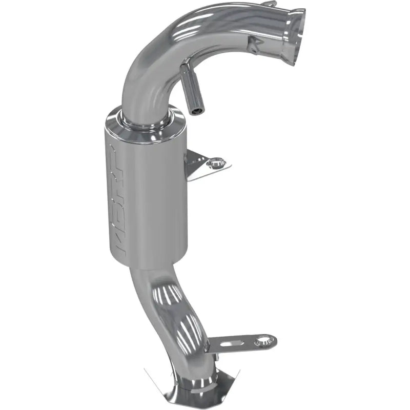 Shiny metal exhaust silencer race component for Exhaust Silencer Race S D Camaro