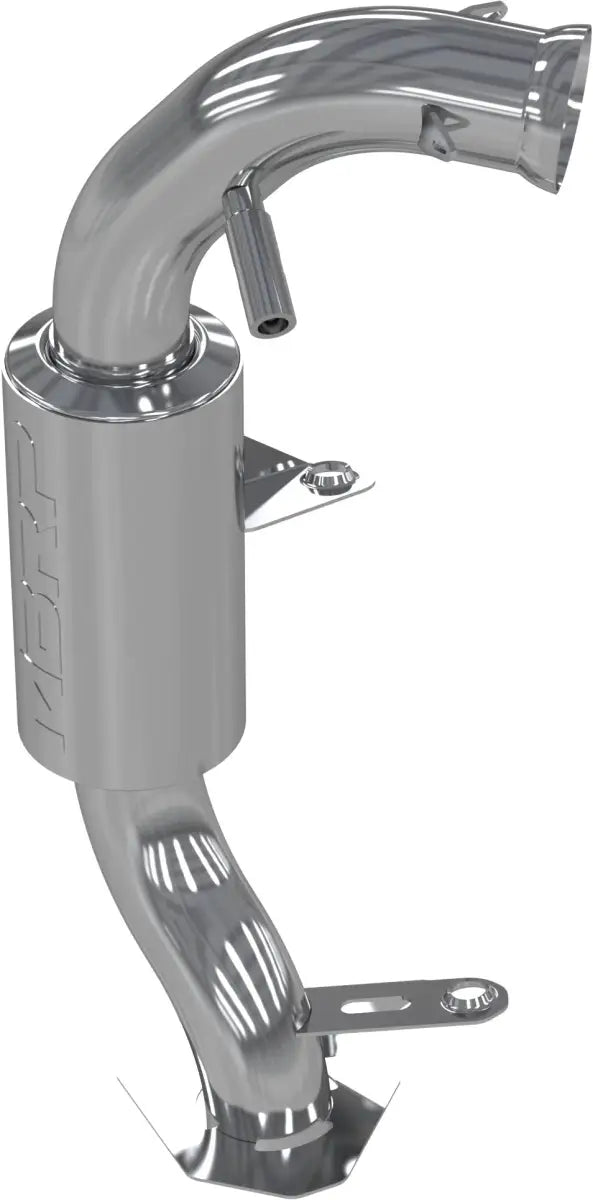 Shiny metal exhaust silencer race component for Exhaust Silencer Race S D Camaro