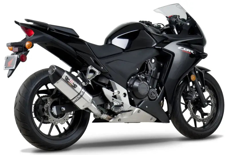 YOSHIMURA Exhaust Street R 77 Slip On Ss Ss Cf for Powersports