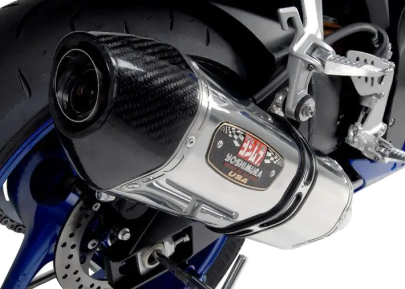 Exhaust Street R77 Slip On Ss/Ss/Cf Suz 
