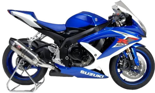 YOSHIMURA Exhaust Street R77 Slip On Ss/Ss/Cf Suz for Powersports