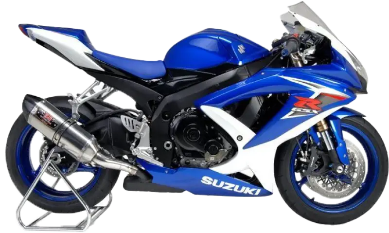 YOSHIMURA Exhaust Street R77 Slip On Ss/Ss/Cf Suz for Powersports
