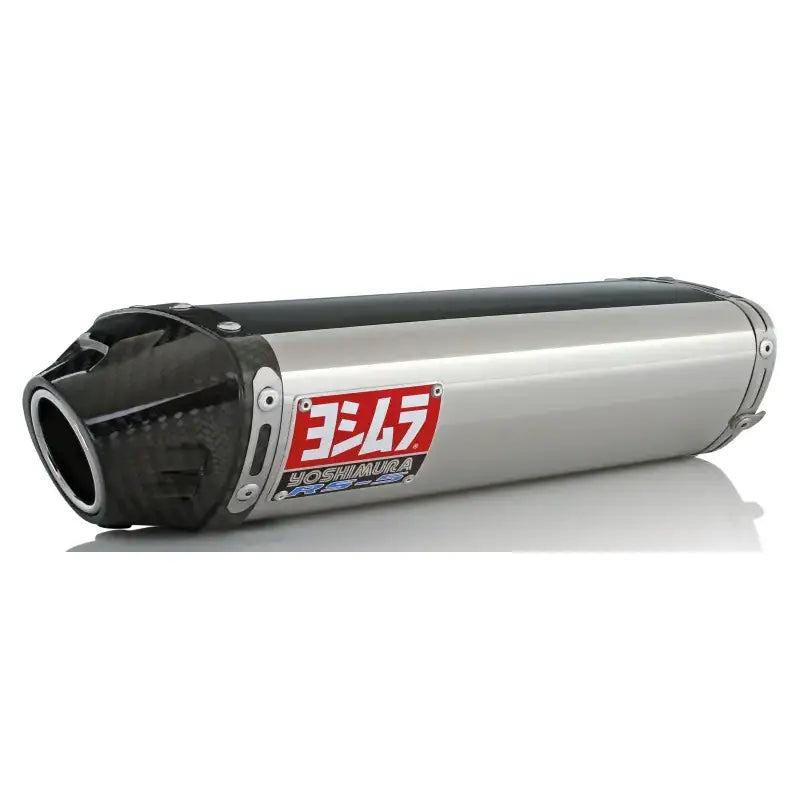 YOSHIMURA Exhaust Street Rs 5 Slip On Ss Ss Cf for Powersports