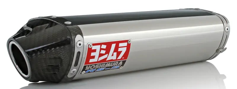 YOSHIMURA Exhaust Street Rs 5 Slip On Ss Ss Cf for Powersports