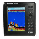 Black fish finder device compatible with EXNAVPROWU Si-Tex Chart Plotter with External GPS