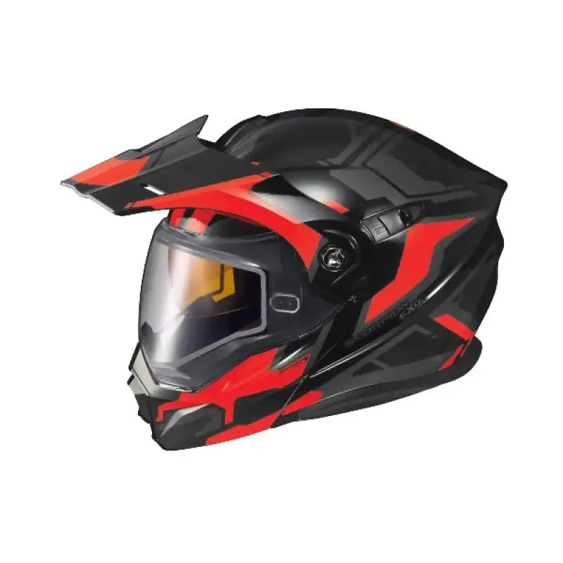 Exo At950 Cold Weather Helmet Ellwood Red 2x (Dual Pane)