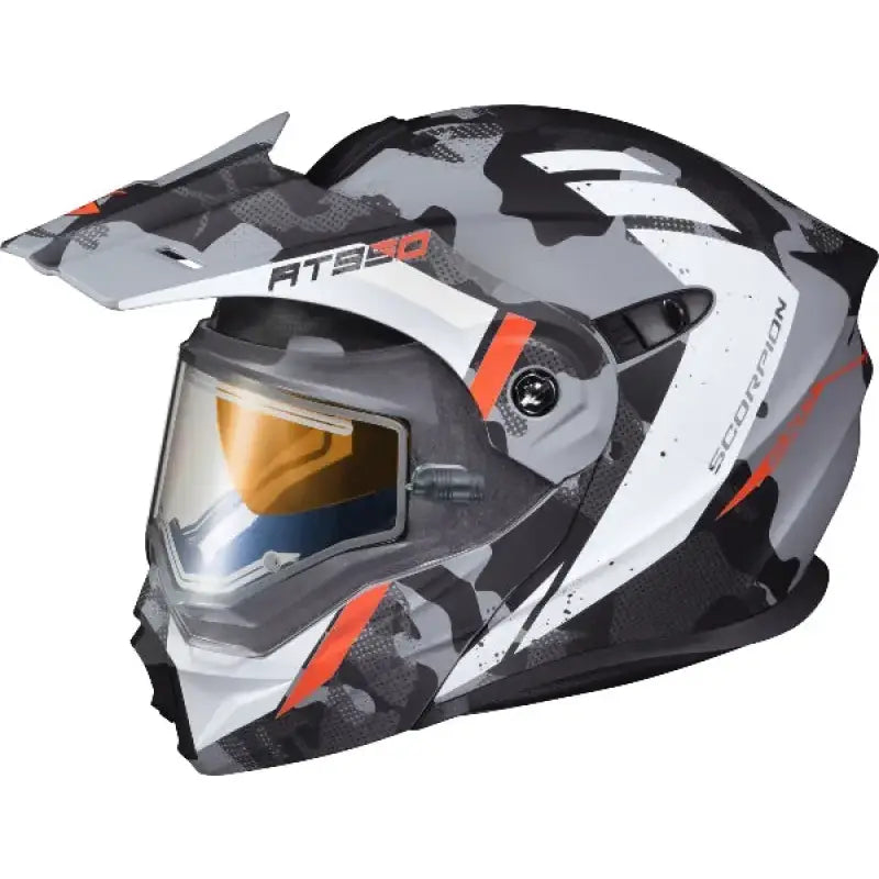 Exo At950 Cold Weather Helmet Outrigger Matte Grey 3x (Elec)