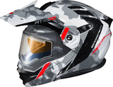 95-1627-SE SCORPION EXO Exo At950 Cold Weather Helmet Outrigger White/Grey 2x (Elec)