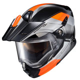 Exo At950 Cold Weather Helmet Zec Orange 2x (Dual Pane) - Powersports