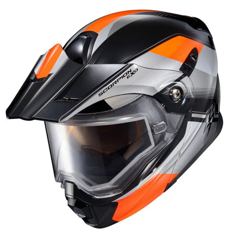 Exo At950 Cold Weather Helmet Zec Orange 2x (Dual Pane) - Powersports