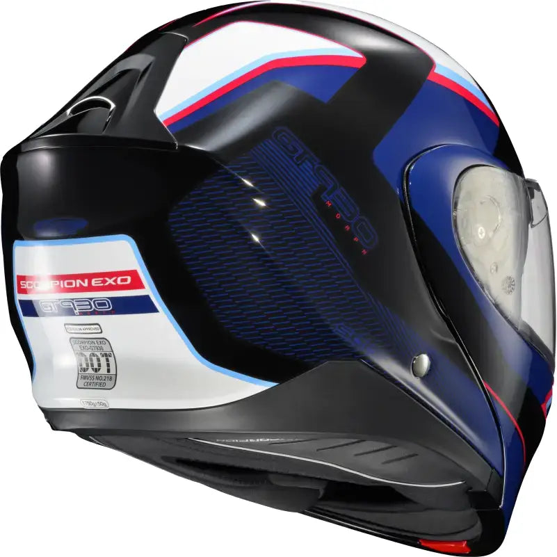 Exo Gt930 Transformer Helmet Morph Blue/Red 2x