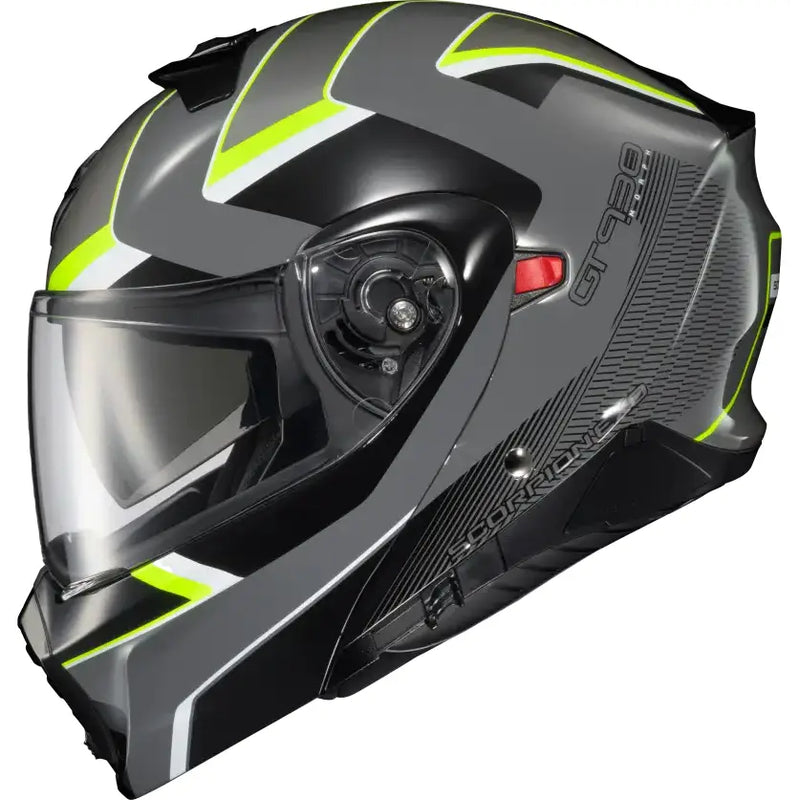 Exo Gt930 Transformer Helmet Morph Grey/Hi Viz Md