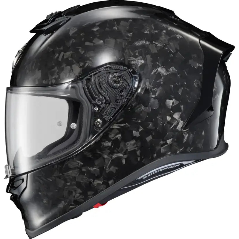 Exo R1 Air Full Face Helmet Carbon Onyx Gloss Black Xl - SCORPION EXO