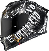 Exo R1 Air Full Face Helmet Blackletter Black 2x 