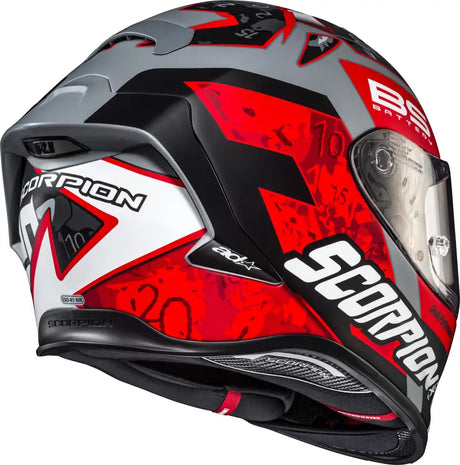 Exo R1 Air Full Face Helmet Quartararo Red Lg 