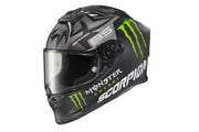 Exo R1 Air Helmet Quartararo Monster Energy Silver 2x