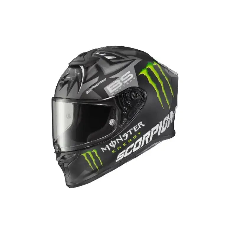 Exo R1 Air Helmet Quartararo Monster Energy Silver Sm