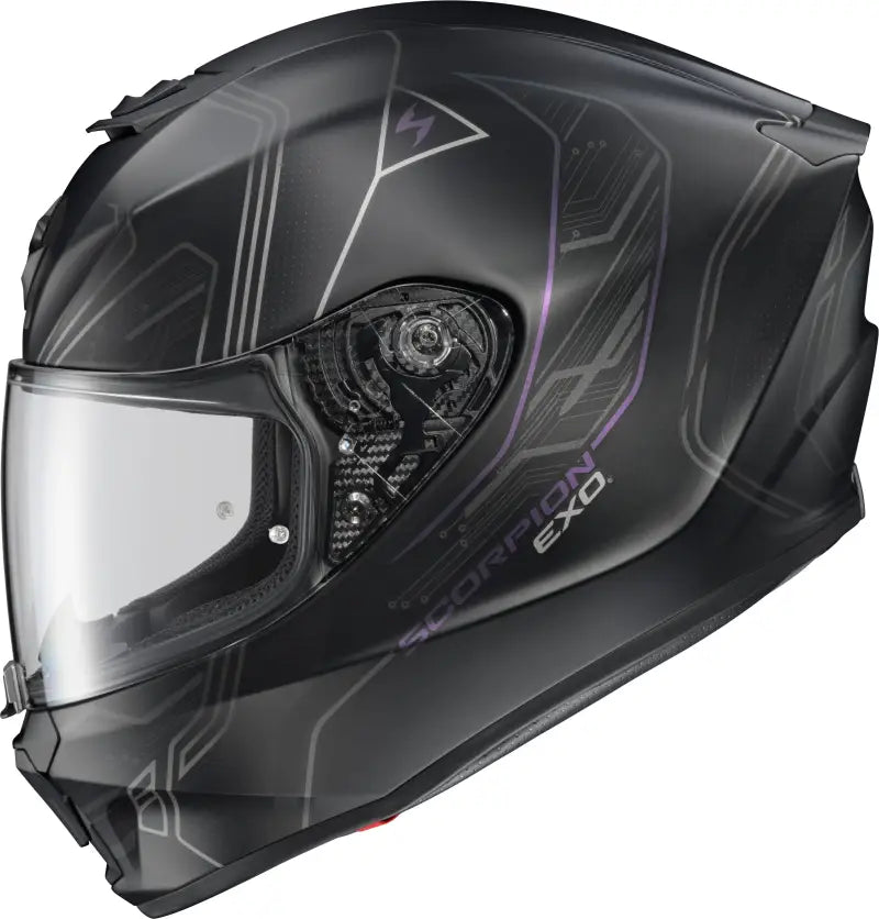 Exo R330 Full Face Helmet Bendr Black Md - SCORPION EXO