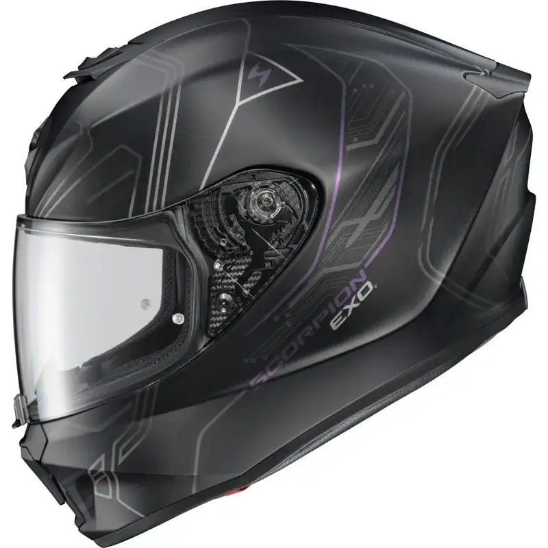Exo R330 Full Face Helmet Bendr Black Md - SCORPION EXO