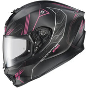 Exo R330 Full Face Helmet Bendr White/Pink Lg - SCORPION EXO
