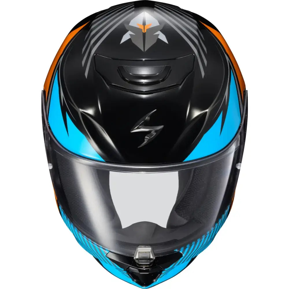 Exo R330 Full Face Helmet Hawker Light Blue 2x - SCORPION EXO