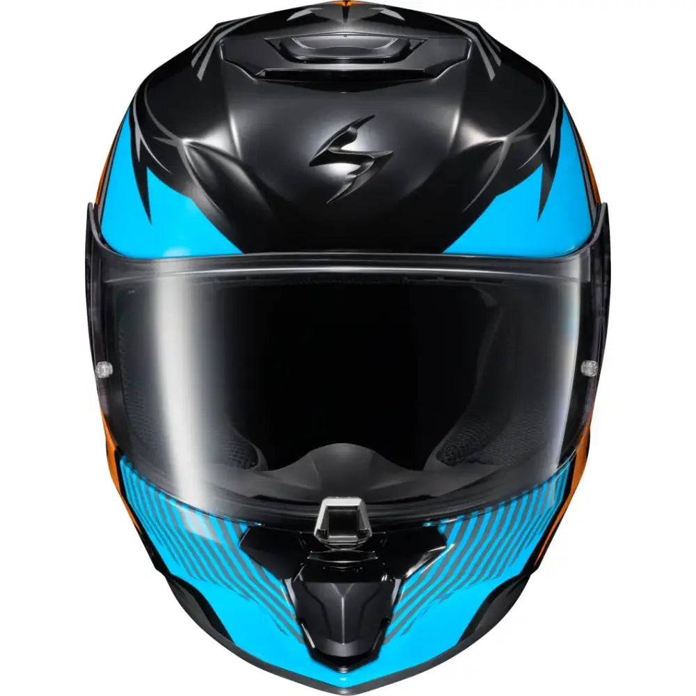 Exo R330 Full Face Helmet Hawker Light Blue Sm - SCORPION EXO