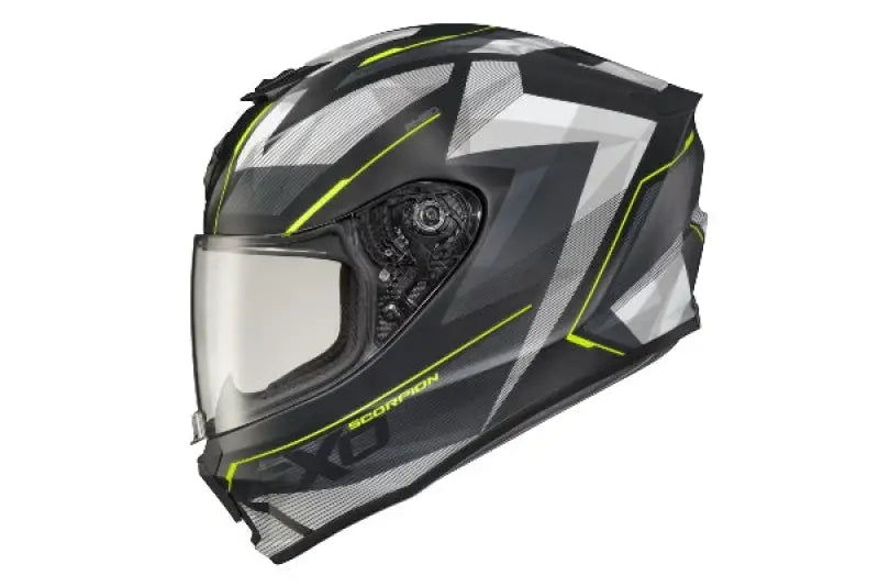 Exo R420 Full Face Helmet Engage Hi Vis Sm