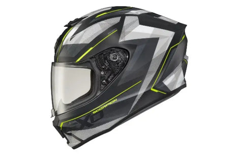 Exo R420 Full Face Helmet Engage Hi Vis Sm