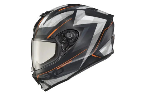 Exo R420 Full Face Helmet Engage Orange Sm