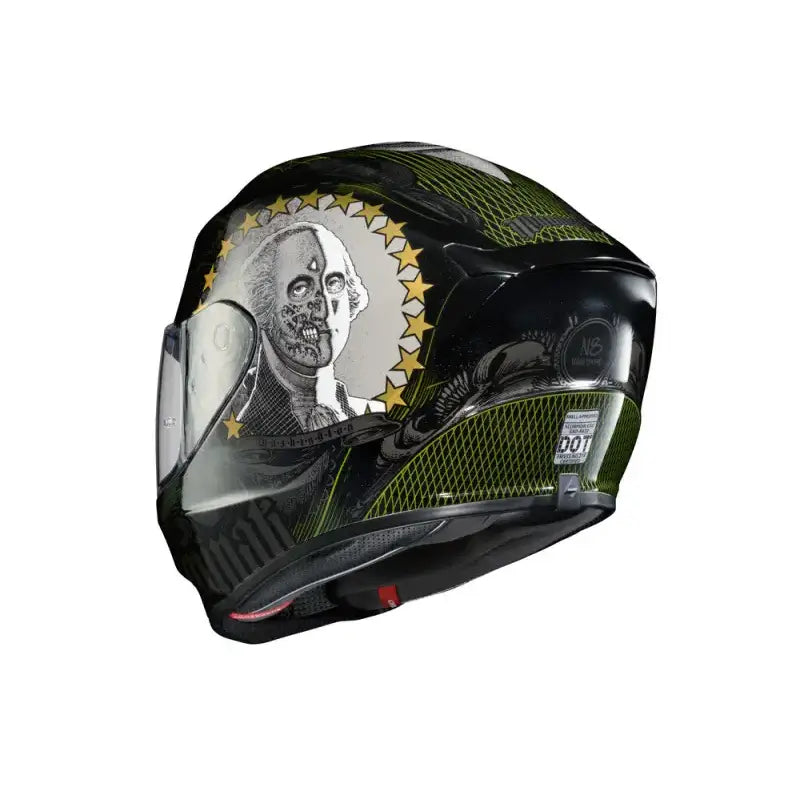 Exo R420 Full Face Helmet Illuminati 2 Black Md 