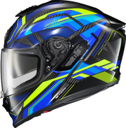 Exo St1400 Evo Carbon Helmet Hex Gloss Blue Lg