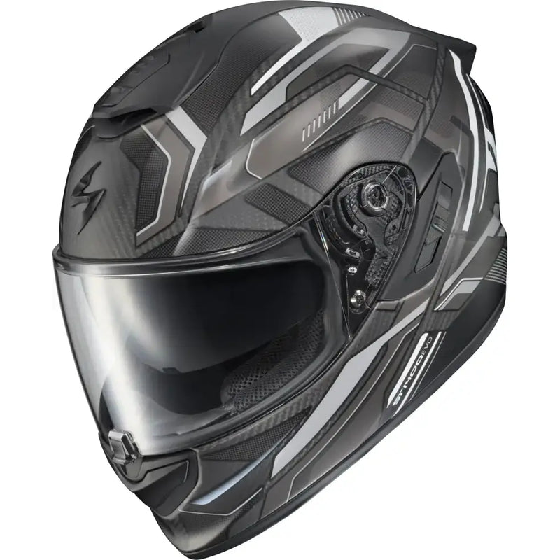 Exo St1400 Evo Carbon Helmet Hex Matte Grey Md