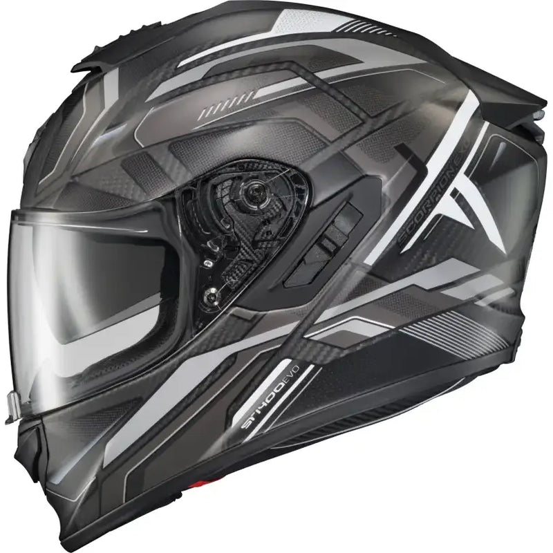 Exo St1400 Evo Carbon Helmet Hex Matte Grey Xl