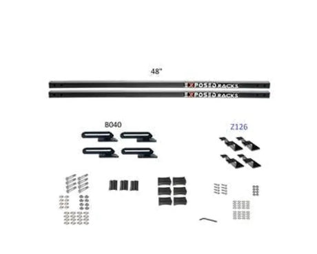 Exposed Rack 8-00-7663-BK Roof Kit