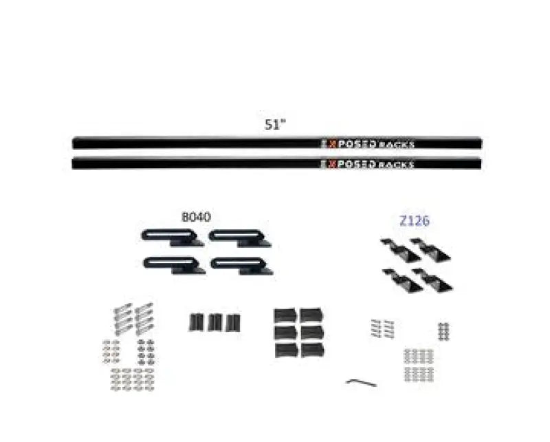 Exposed Rack 8-00-7663-BK Roof Kit