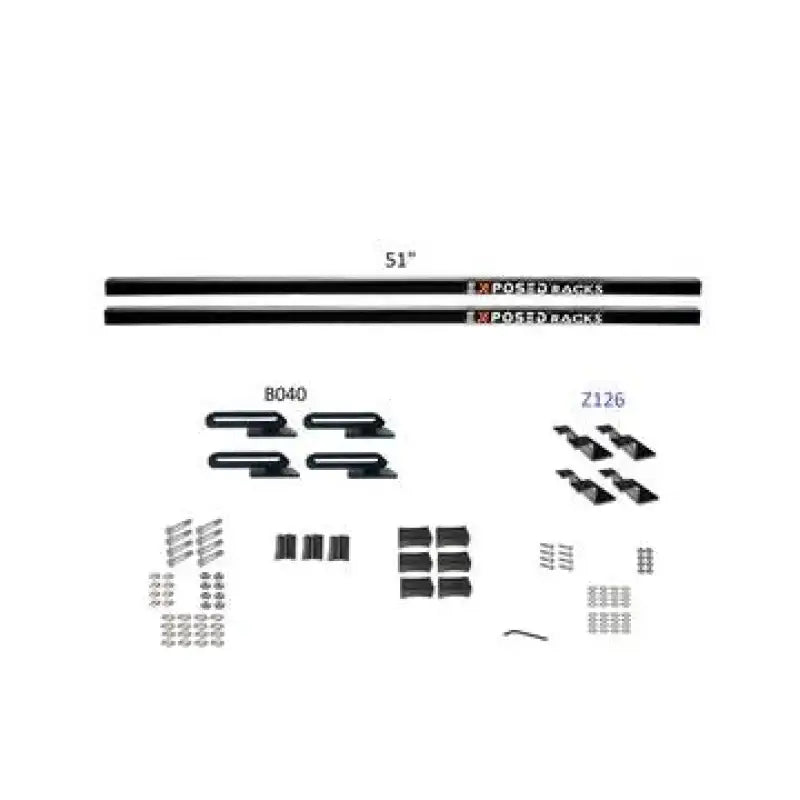 Exposed Rack 8-00-7663-BK Roof Kit