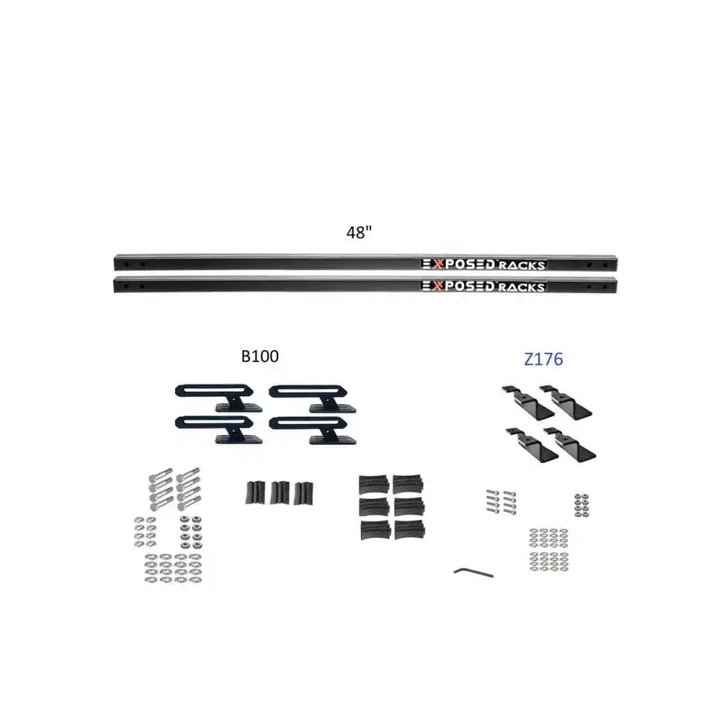 Exposed Rack 8-00-8663-BK Roof Kit