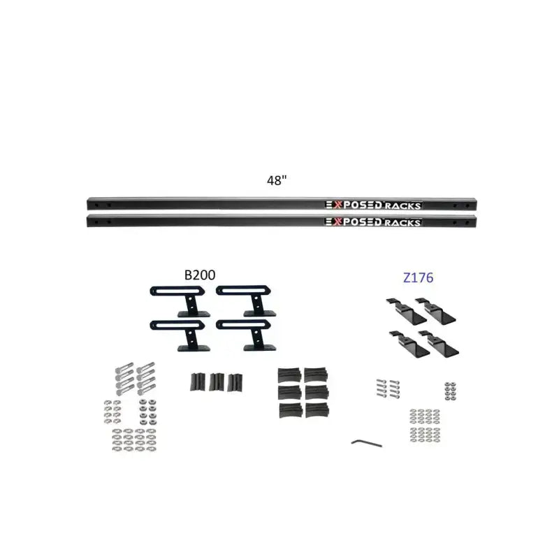 Exposed Rack 8-00-8683-BK Roof Kit