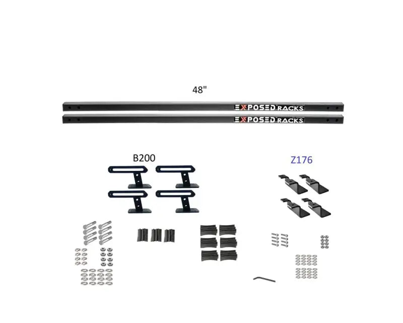 Exposed Rack 8-00-8683-BK Roof Kit