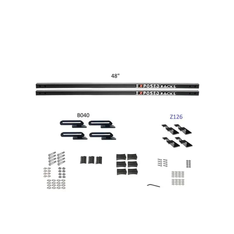 Exposed Rack 8-00-9673-BK Roof Kit