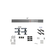 Exposed Rack 8-00-9680-BK Roof Rack Kit, stylish and durable design for carrying bulky gear, perfect for RV, Automotive, Powersports, marine, truck accessories, off-road activities, easy to install, ideal for camping and adventures, enhances vehicle exterior and interior, Cargo Management, AVADA - Best Sellers, Must Haves.
