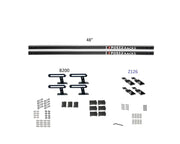 Exposed Rack 8-00-9683-BK Roof Kit