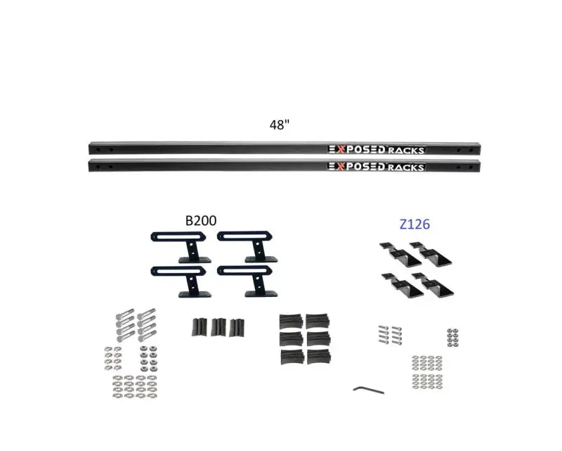 Exposed Rack 8-00-9683-BK Roof Kit