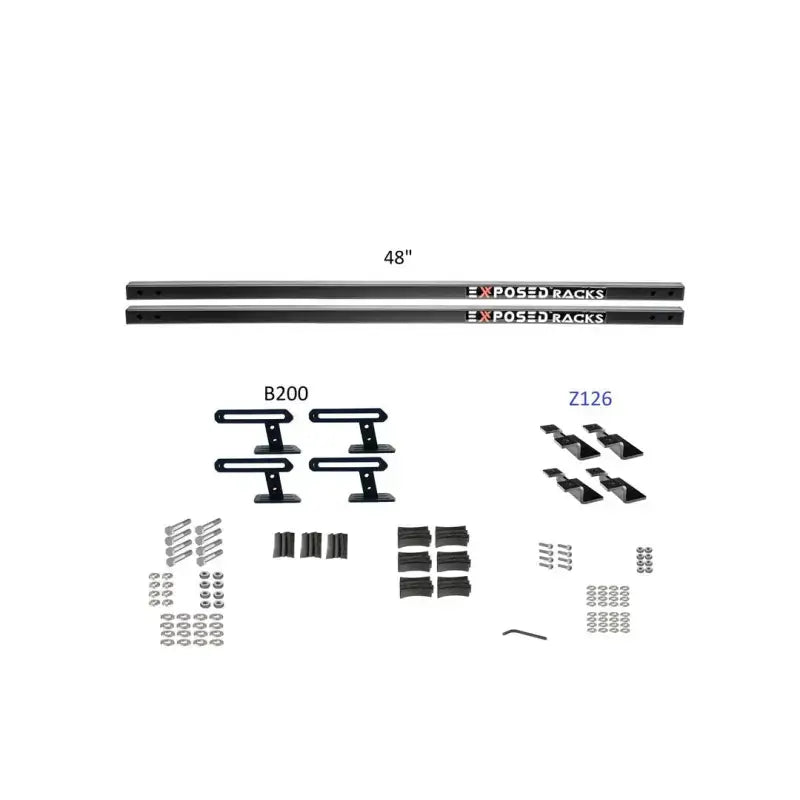 Exposed Rack 8-00-9683-BK Roof Kit