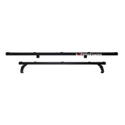 Black Exposed Rack 8-00-9704-BK roof rack kit with hooks and Proof Racks branding
